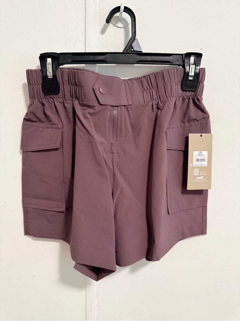 Avia Utility Shorts in Mauve Plum